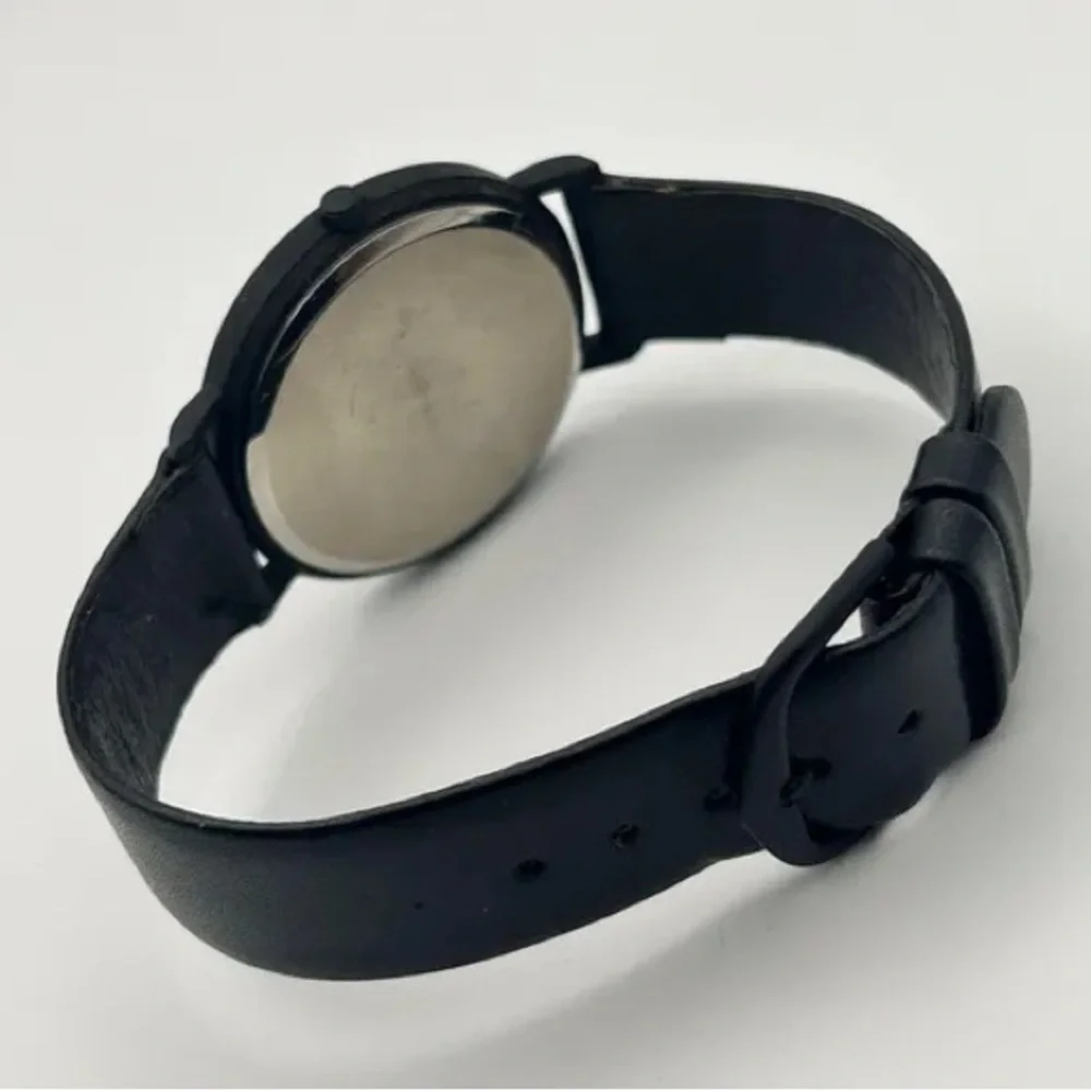 Vintage Black Watch Dogs bike guitar genuine leather unisex
